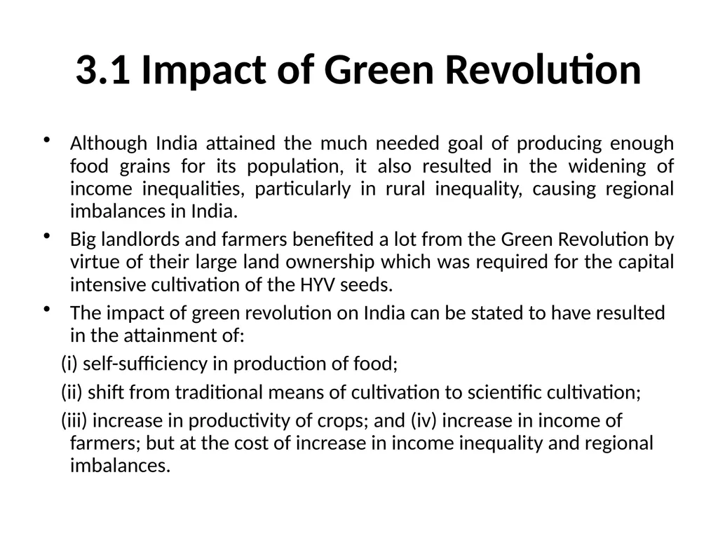 Performance of Agricultural Sector Prepared By Dr. - slide 7 of 12