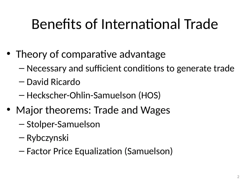 Factor Immobility, Unemployment, Wages, Prices, - slide 2 of 29