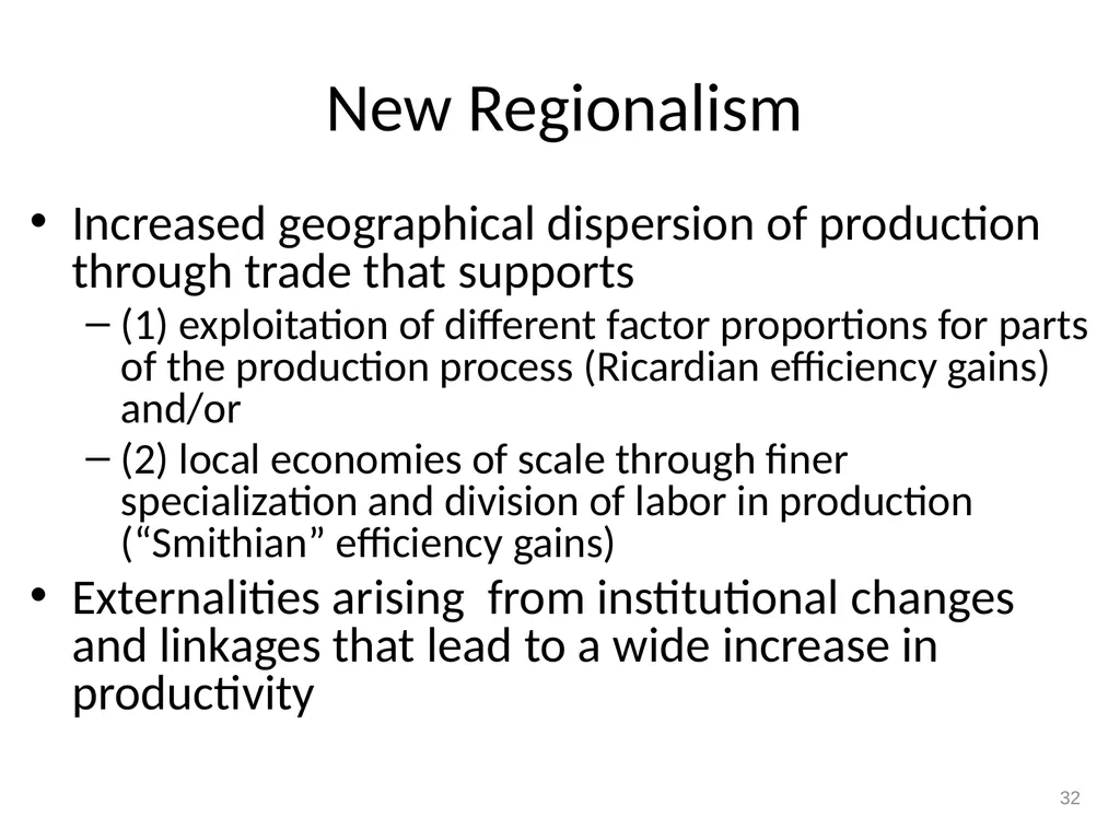 Factor Immobility, Unemployment, Wages, Prices, - slide 23 of 29