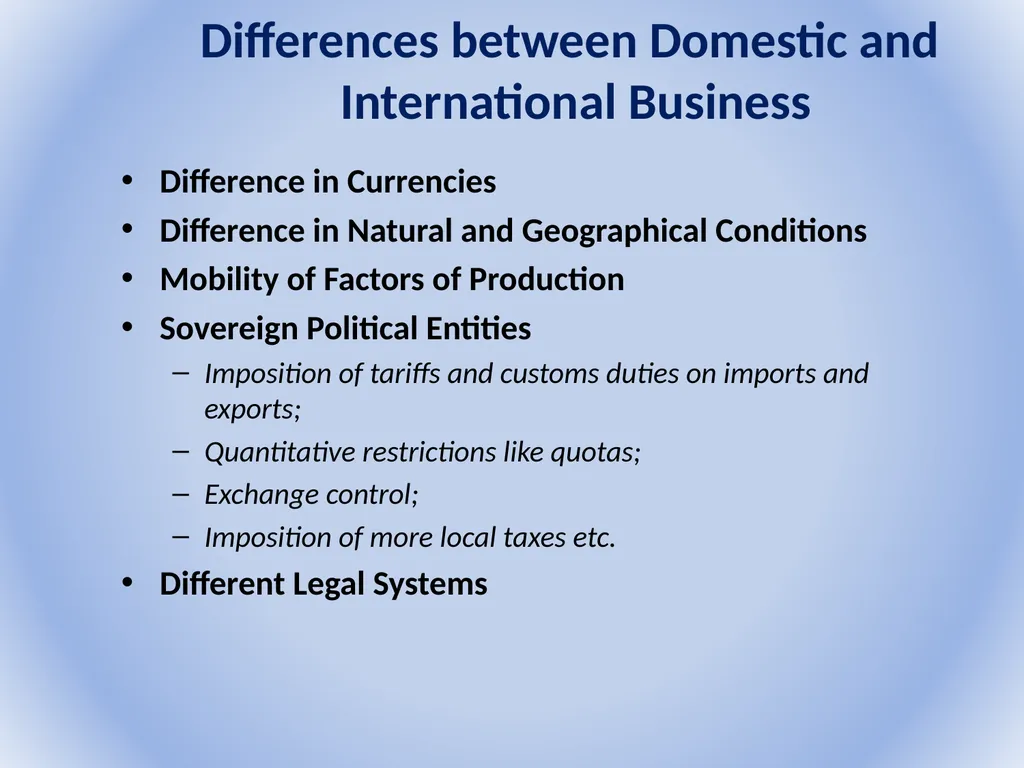 International Business Environment Dr.A.ANTONYRAJ - slide 4 of 26