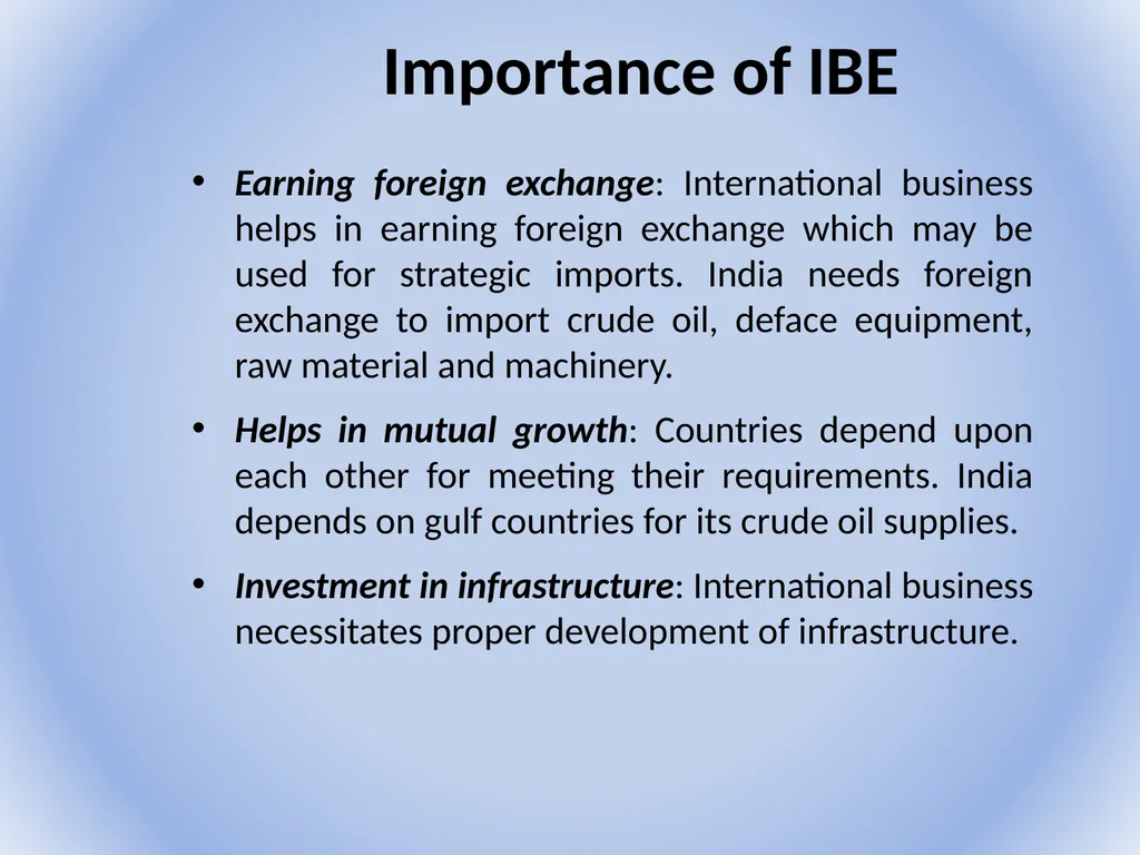 International Business Environment Dr.A.ANTONYRAJ - slide 7 of 26