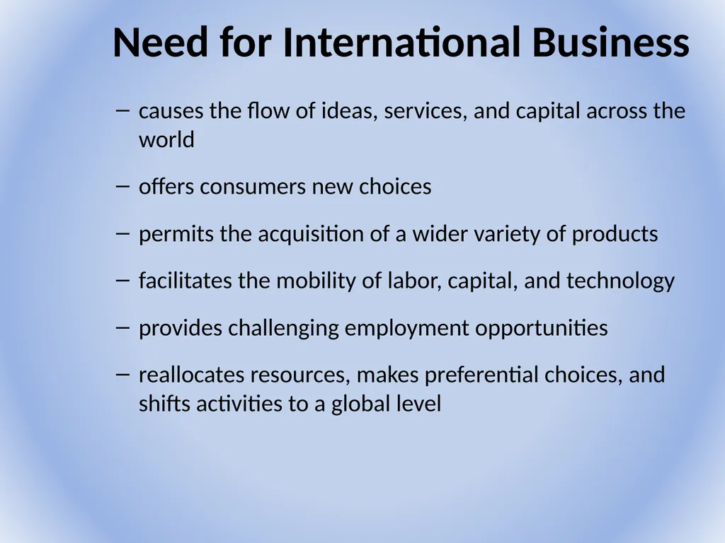 International Business Environment Dr.A.ANTONYRAJ - slide 10 of 26