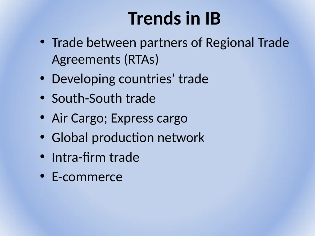 International Business Environment Dr.A.ANTONYRAJ - slide 11 of 26