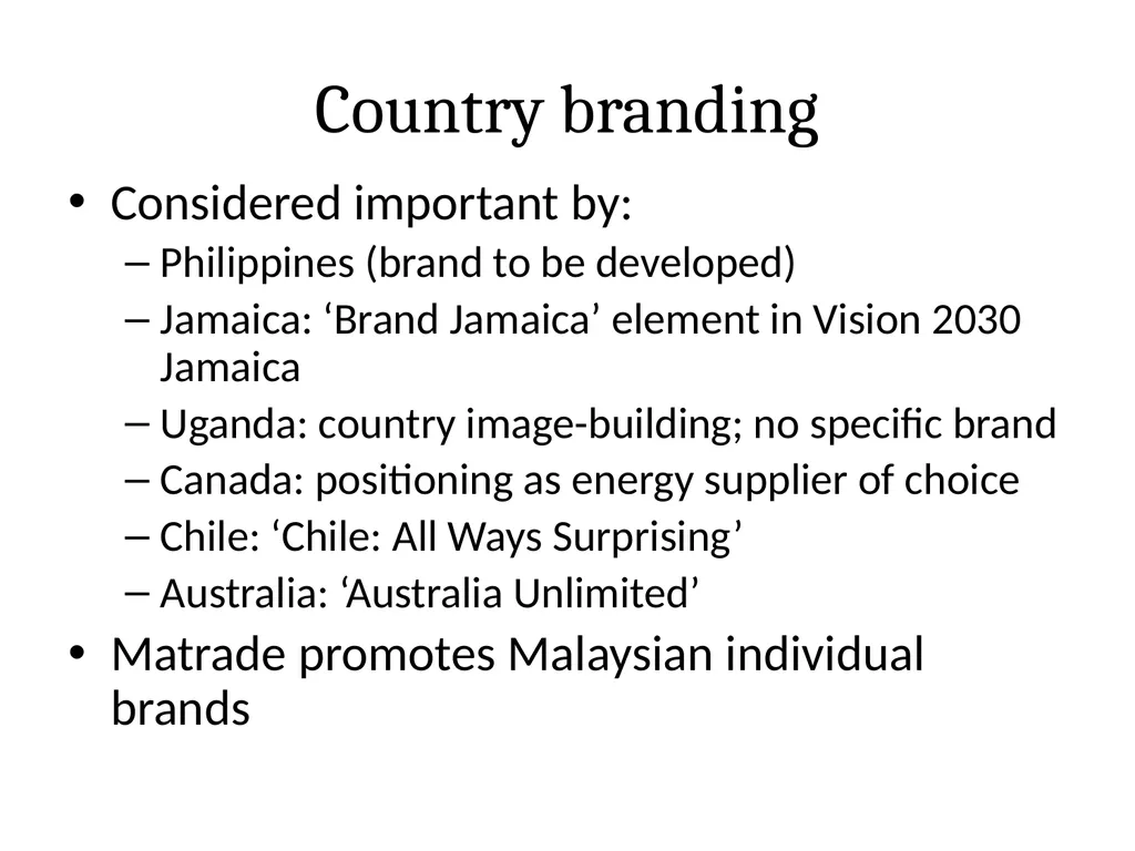 National Export Strategy Subtitle: International - slide 26 of 28