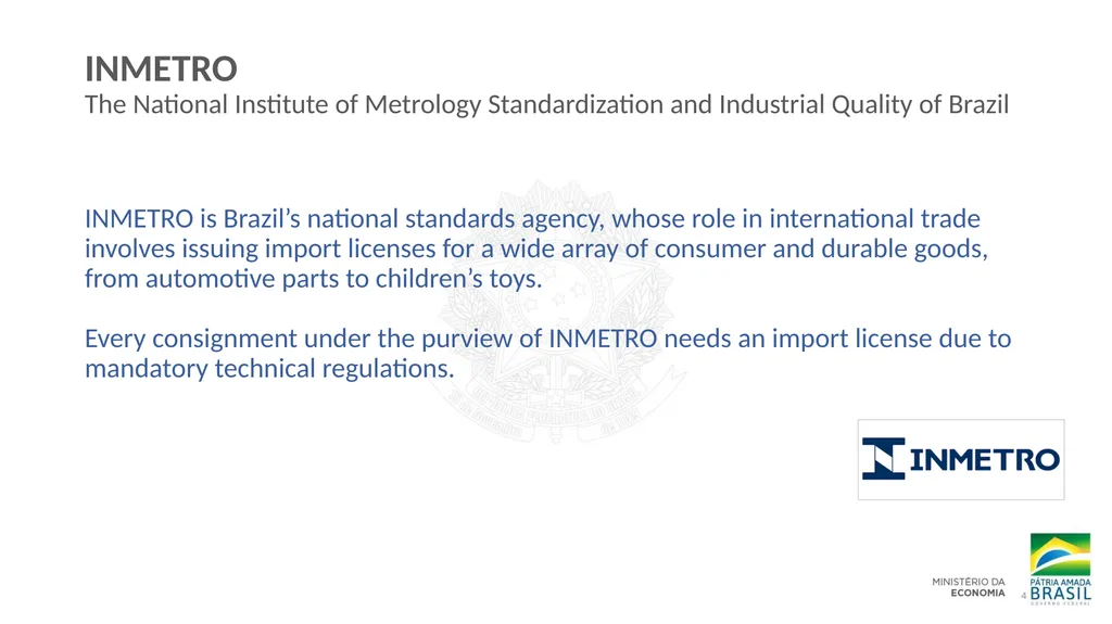TFA IMPLEMENTATION IN BRAZIL THROUGH - slide 4 of 12