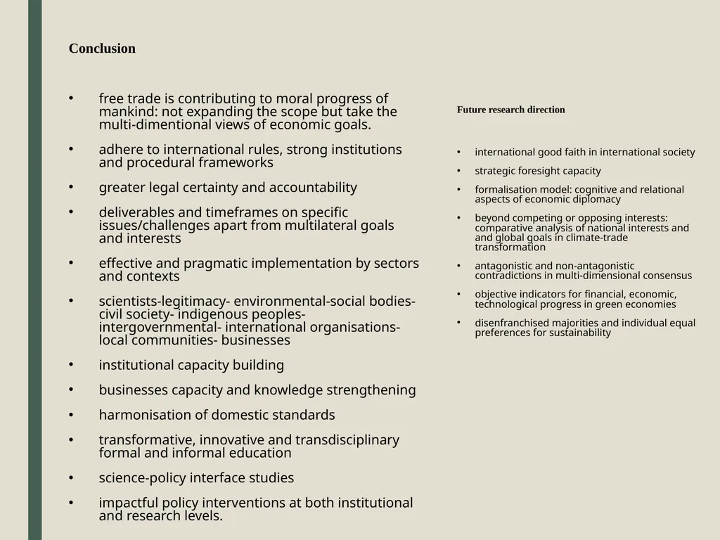 Ratify and Implement the New Measures of Trade - slide 11 of 11