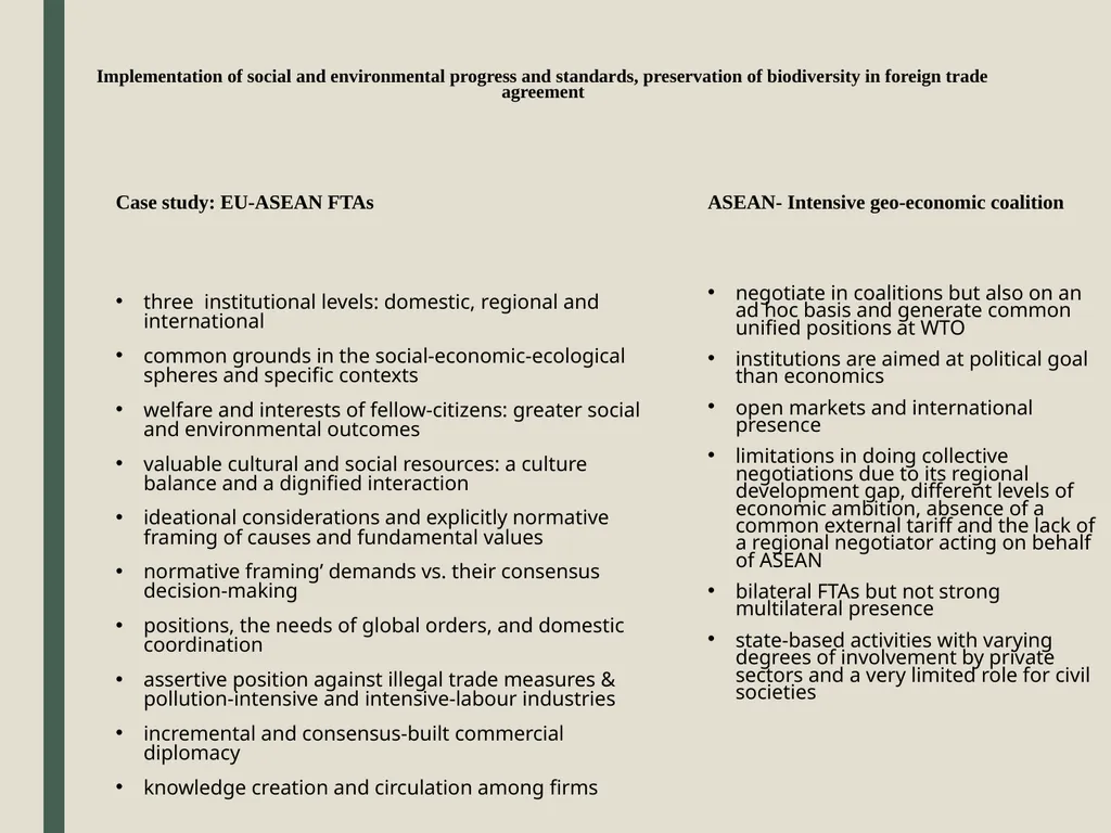 Ratify and Implement the New Measures of Trade - slide 10 of 11