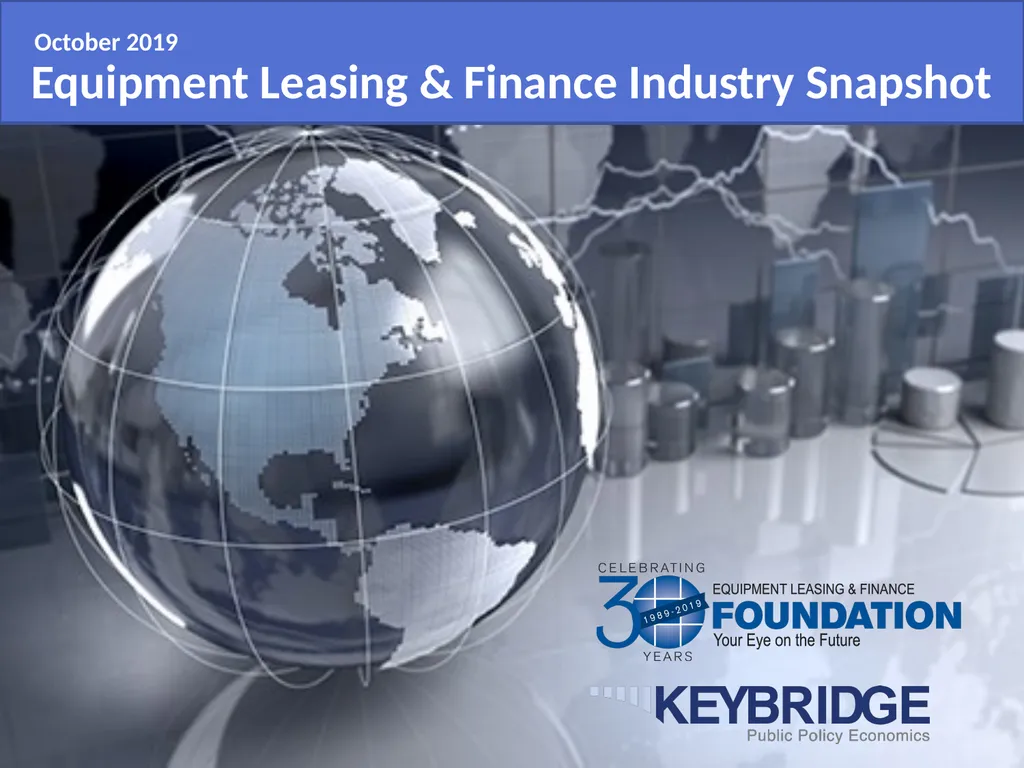 Equipment Leasing & Finance Industry Snapshot - slide 1 of 16