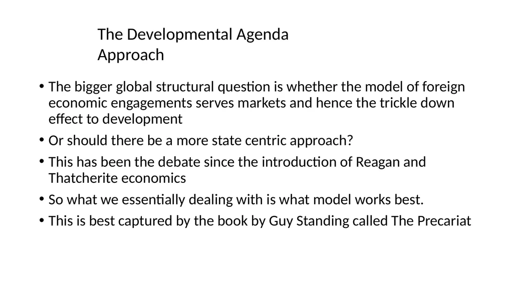 Unpacking SA’s Foreign Economic Engagements: - slide 3 of 7