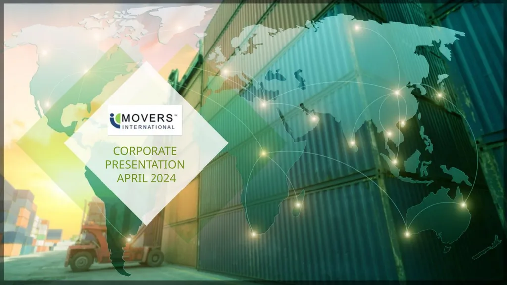CORPORATE PRESENTATION APRIL 2024 vision - slide 1 of 19