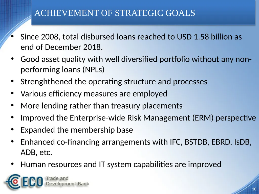 ANNUAL REPORT-2018 Promoting Sustainable - slide 10 of 16