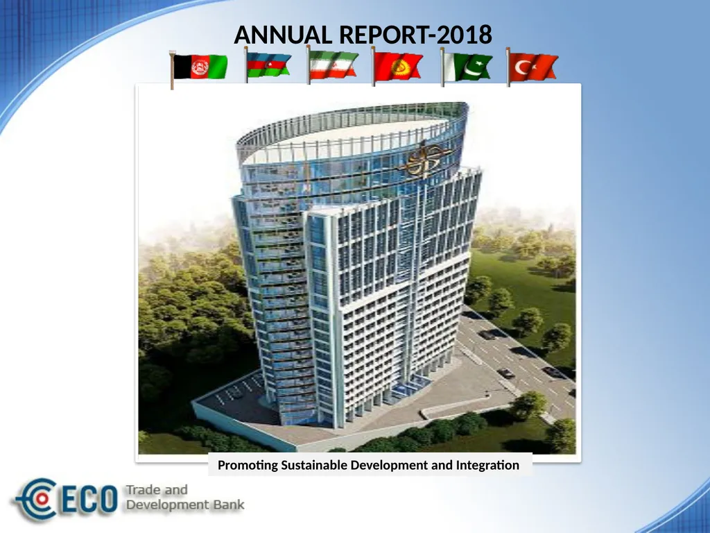 ANNUAL REPORT-2018 Promoting Sustainable - slide 1 of 16