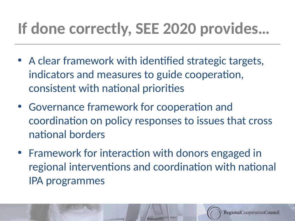 South East Europe 2020 Towards a Regional Growth - slide 25 of 41