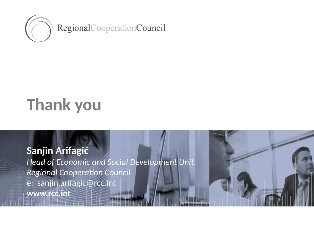 South East Europe 2020 Towards a Regional Growth - slide 41 of 41