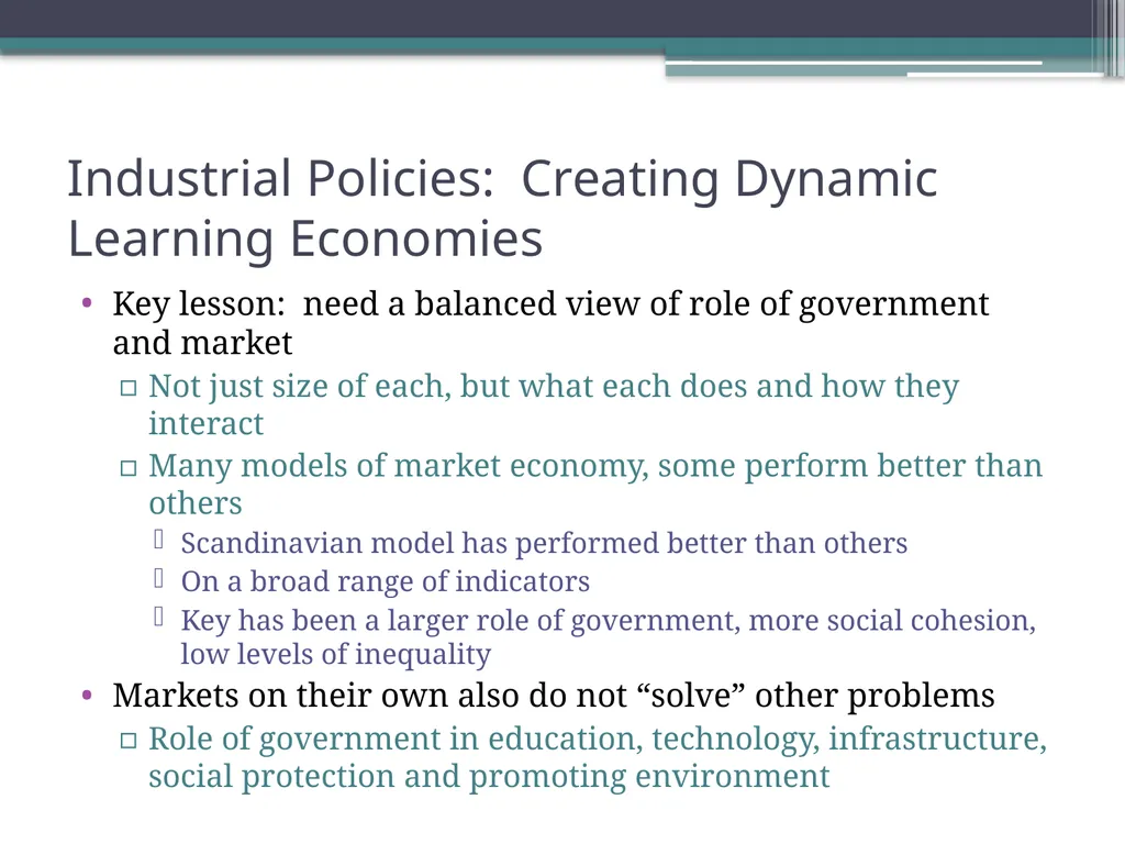 POST FINANCIAL CRISIS: Options for SIDS & emerging - slide 20 of 24
