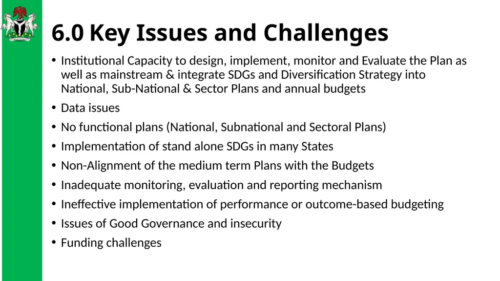 THE SUCCESSOR NATIONAL STRATEGIC PLAN: WHAT LINK - slide 18 of 21