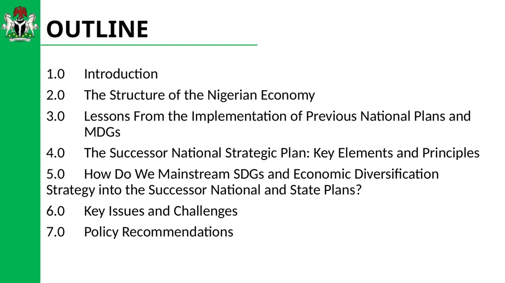 THE SUCCESSOR NATIONAL STRATEGIC PLAN: WHAT LINK - slide 2 of 21