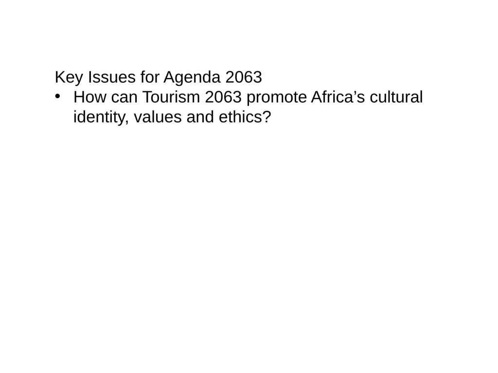 AGENDA 2063: A Shared Strategic Framework for - slide 31 of 38