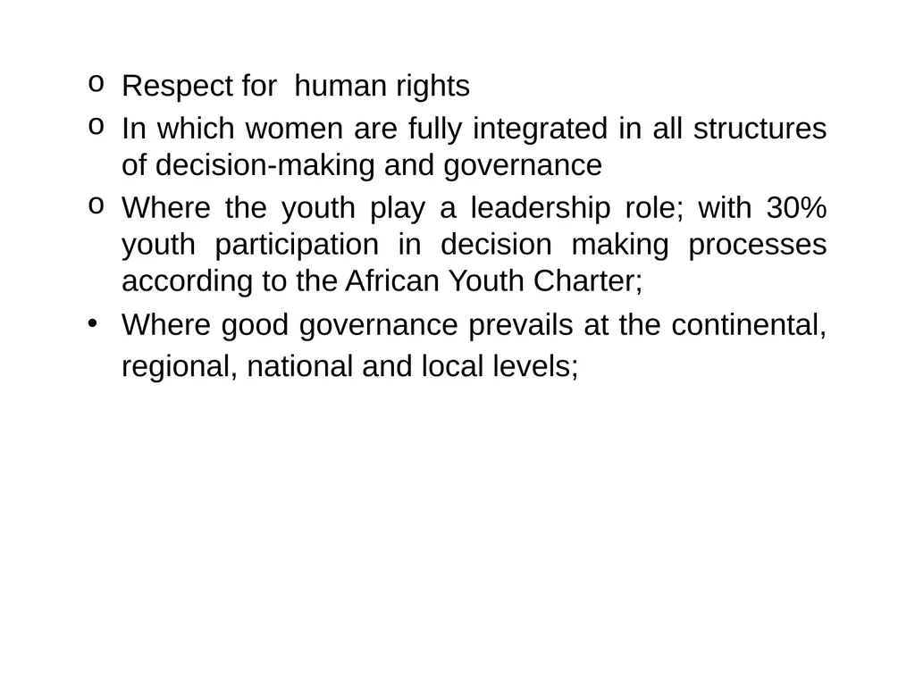 AGENDA 2063: A Shared Strategic Framework for - slide 28 of 38