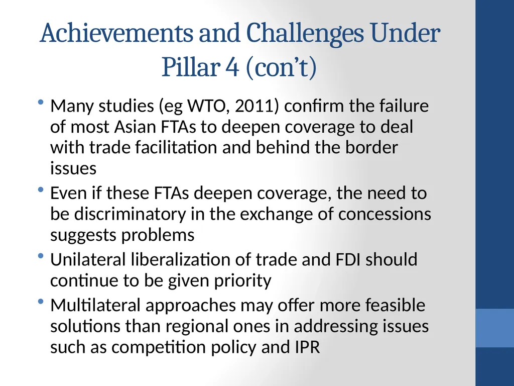 Towards an ASEAN Economic Community (AEC): - slide 17 of 25