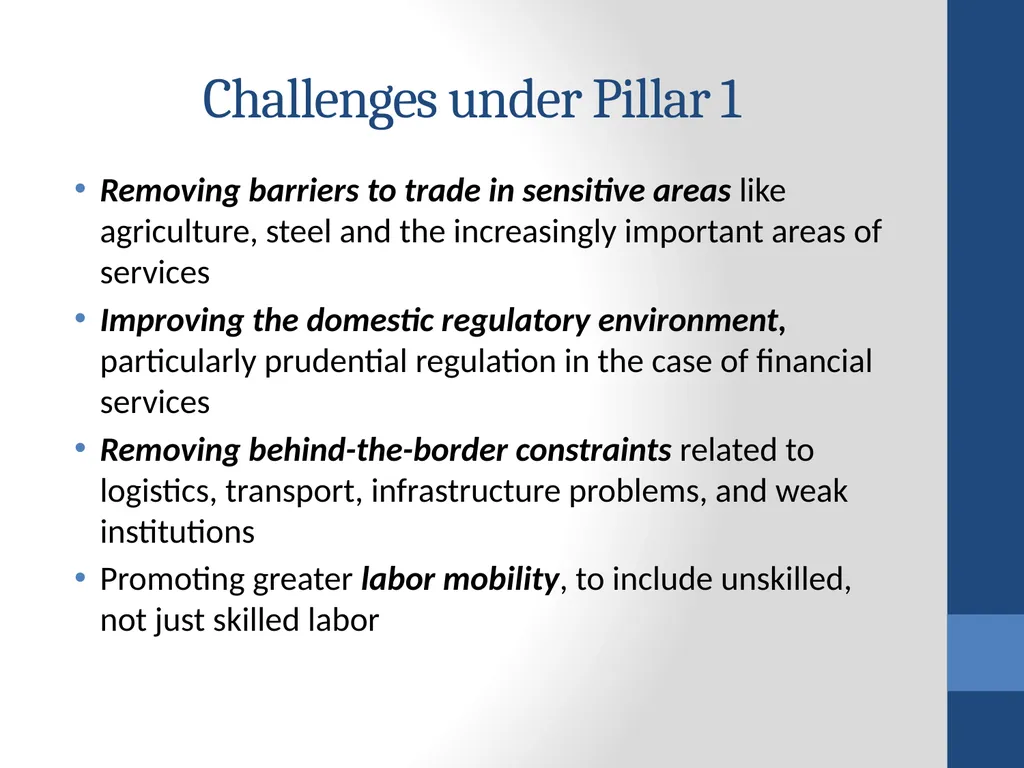 Towards an ASEAN Economic Community (AEC): - slide 11 of 25