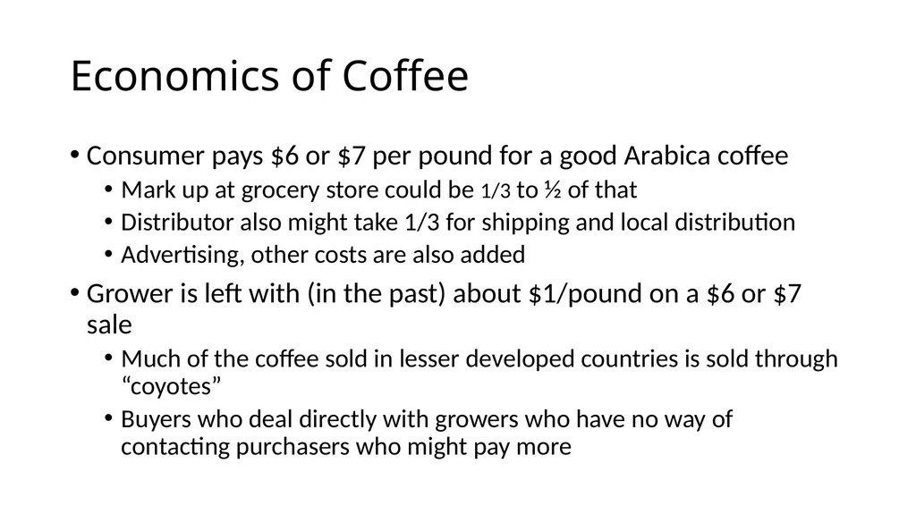 Fair Trade – Structure and Impact How Fair Trade - slide 3 of 51