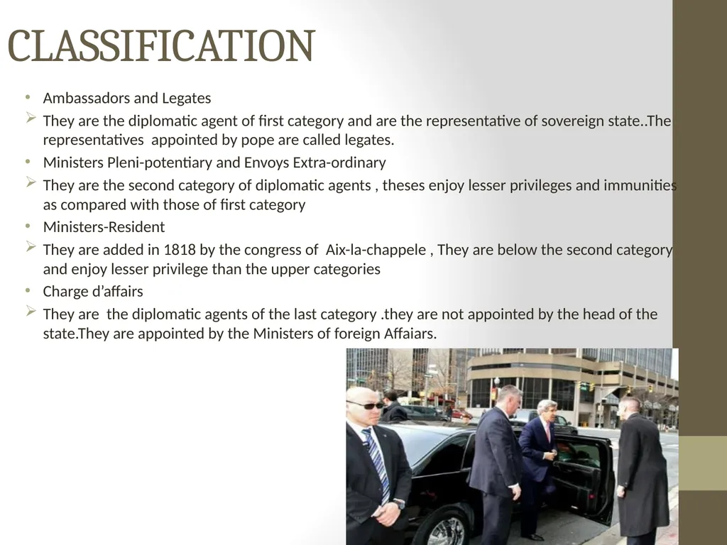DIPLOMATIC AGENTS - Dr. Anita M. J Role of - slide 3 of 17
