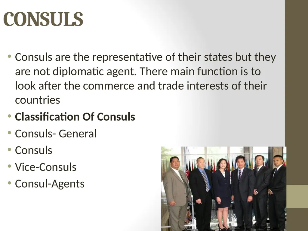 DIPLOMATIC AGENTS - Dr. Anita M. J Role of - slide 13 of 17