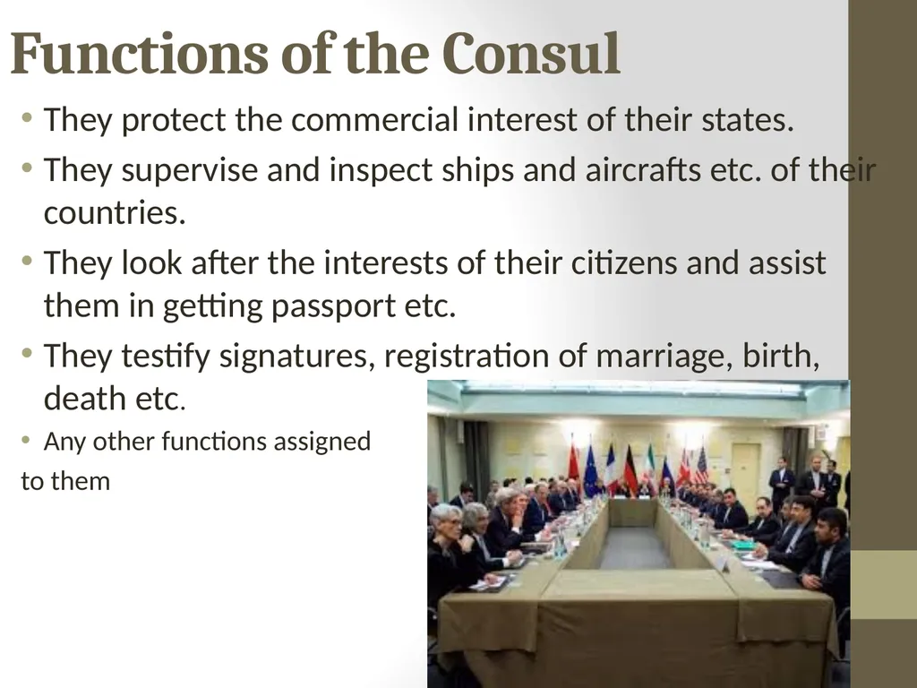 DIPLOMATIC AGENTS - Dr. Anita M. J Role of - slide 14 of 17