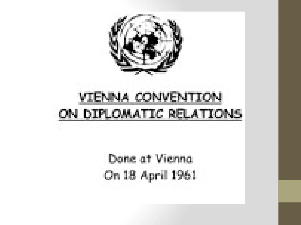 DIPLOMATIC AGENTS - Dr. Anita M. J Role of - slide 6 of 17