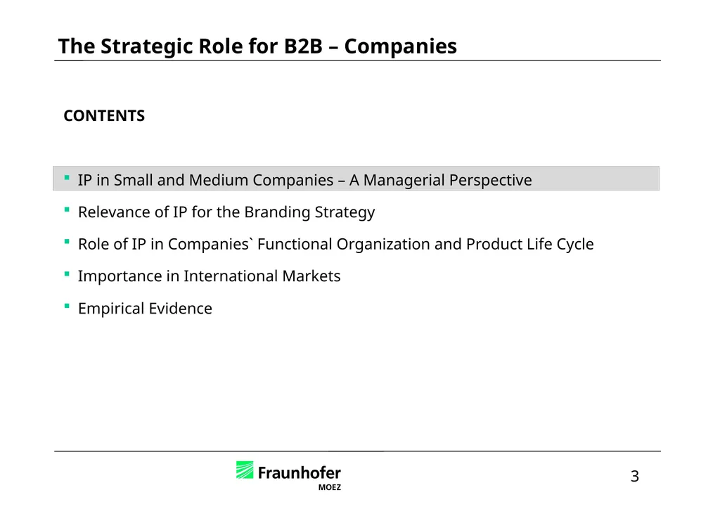 Intellectual Property in International Business – - slide 31 of 48
