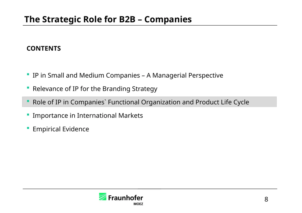 Intellectual Property in International Business – - slide 36 of 48