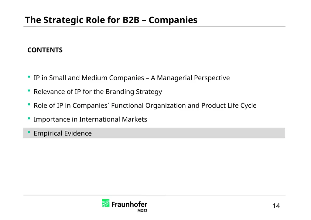 Intellectual Property in International Business – - slide 42 of 48