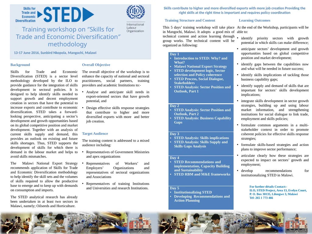 Training Structure and Content This 5 days’