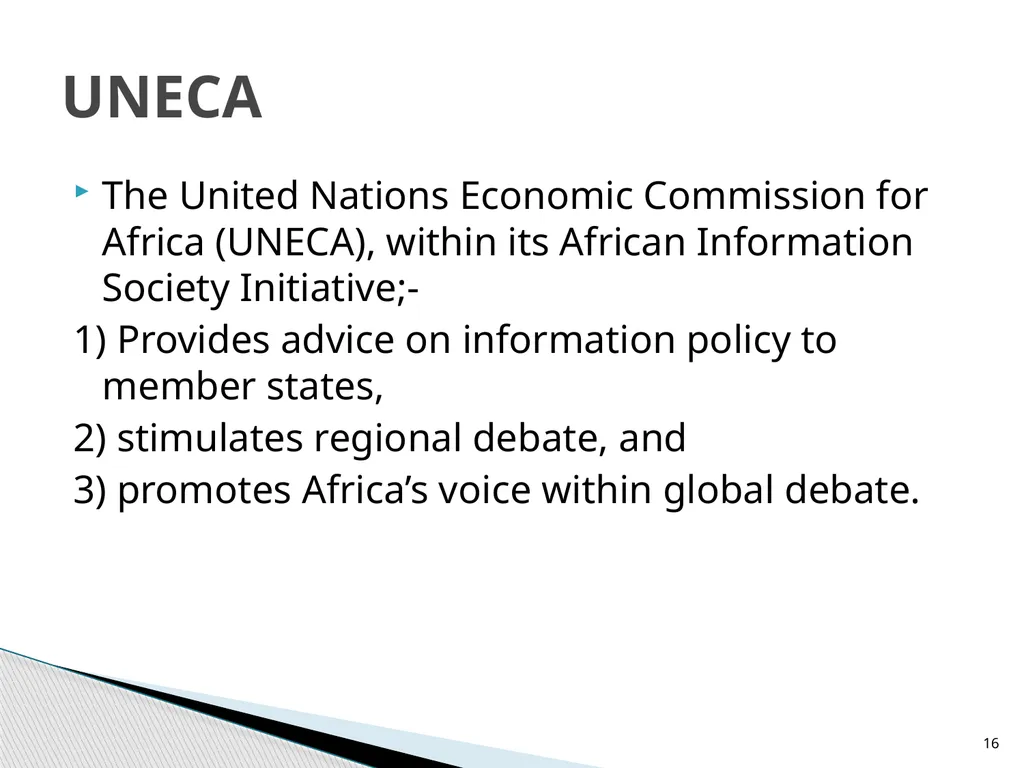ICT Policy سياسات تكنولوجيا المعلومات والاتصالات - slide 16 of 17
