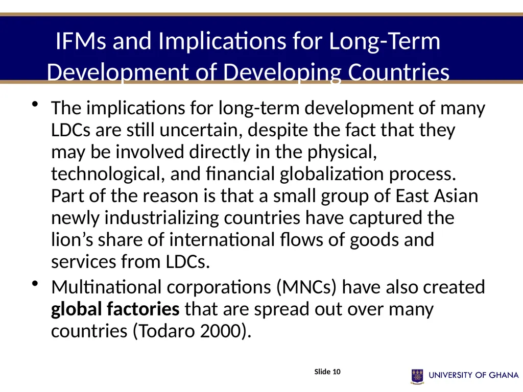 POLI 211 Introduction to Development Studies - slide 10 of 21