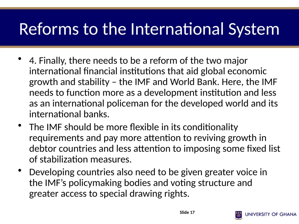 POLI 211 Introduction to Development Studies - slide 17 of 21