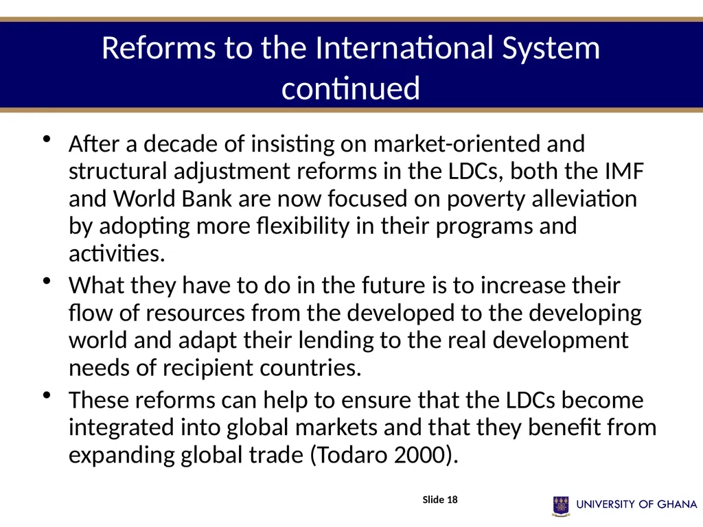 POLI 211 Introduction to Development Studies - slide 18 of 21