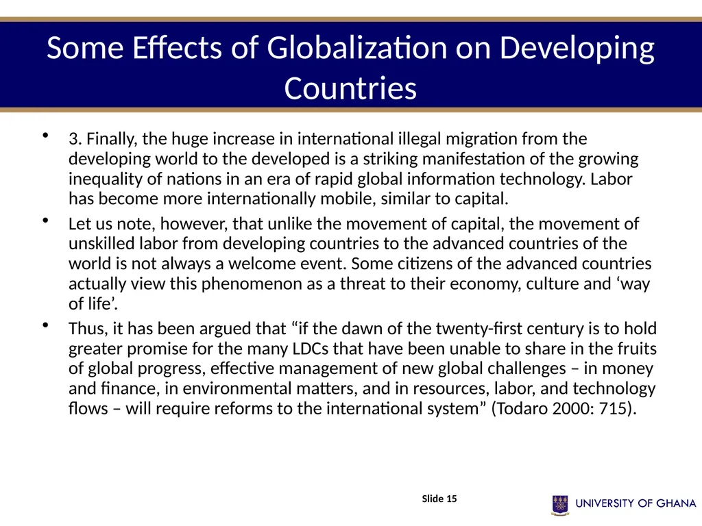 POLI 211 Introduction to Development Studies - slide 15 of 21