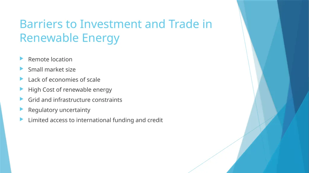 The application of trade and investment regimes - slide 9 of 18