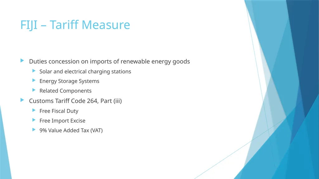 The application of trade and investment regimes - slide 14 of 18