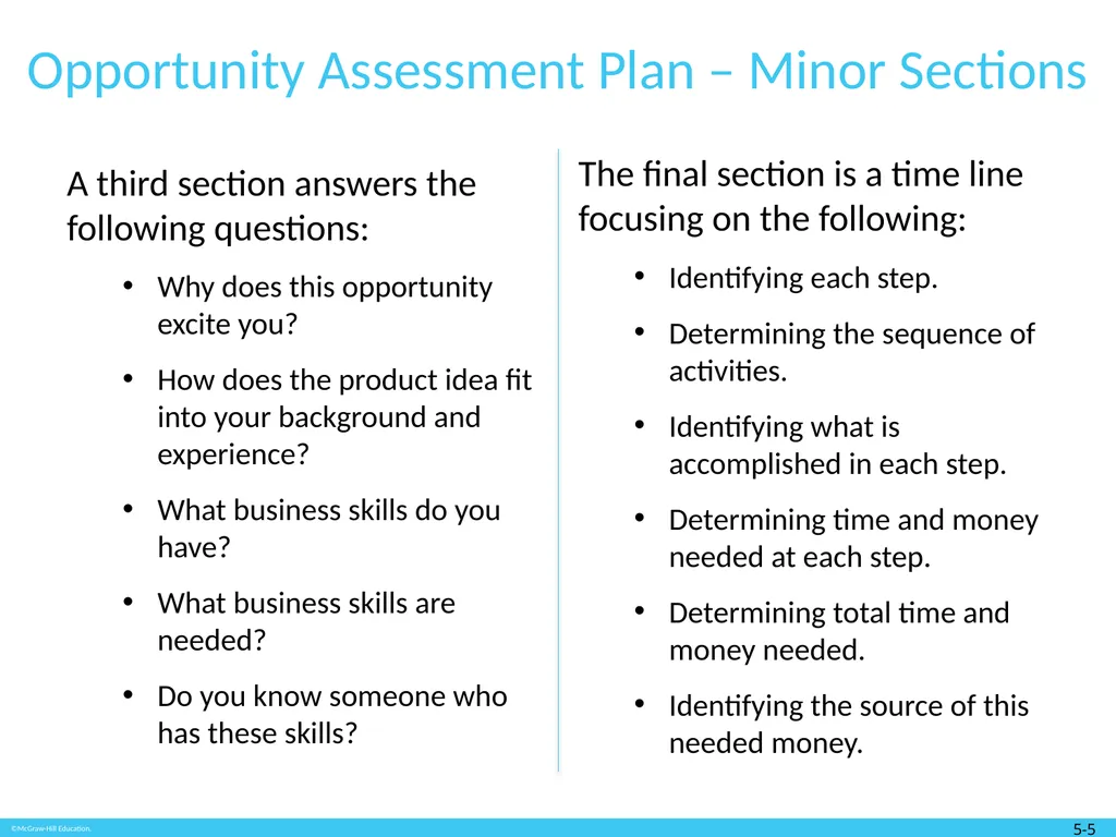 Section 2 From Idea to Opportunity Chapter 6 - slide 5 of 22