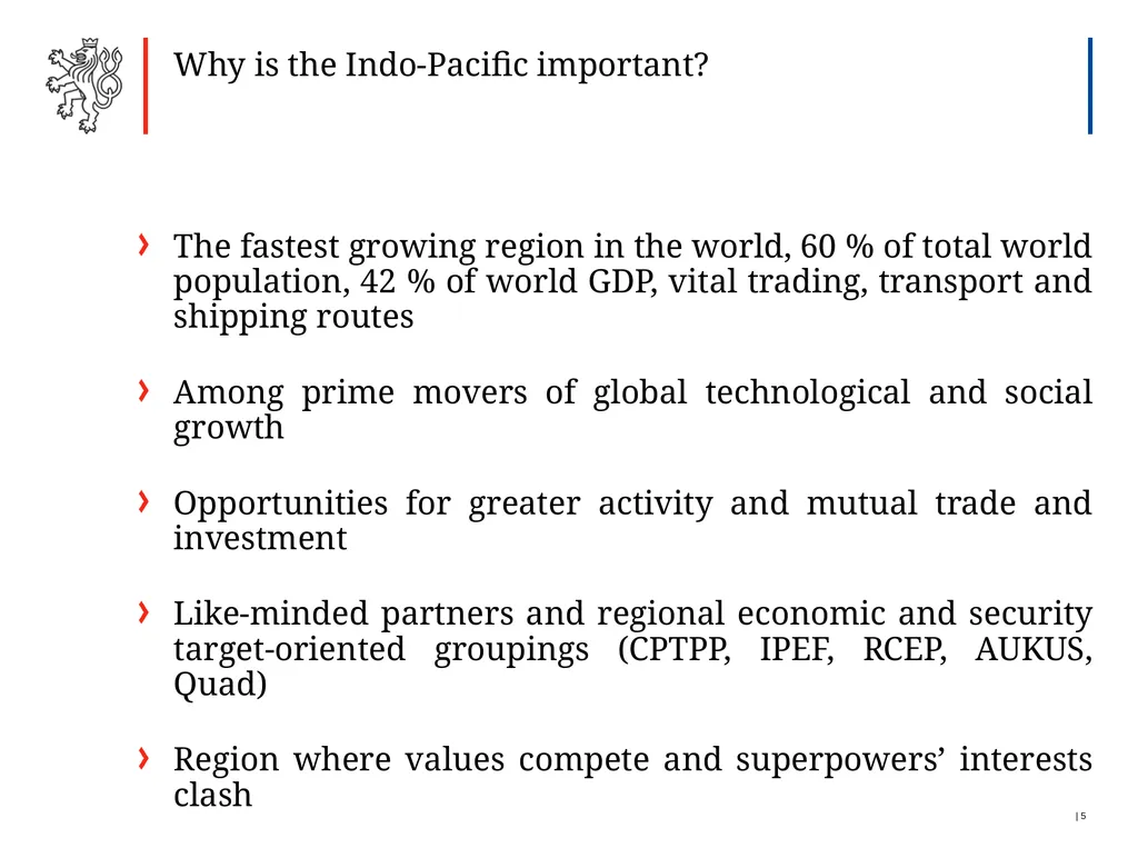 Czech strategy for cooperation with the - slide 5 of 15