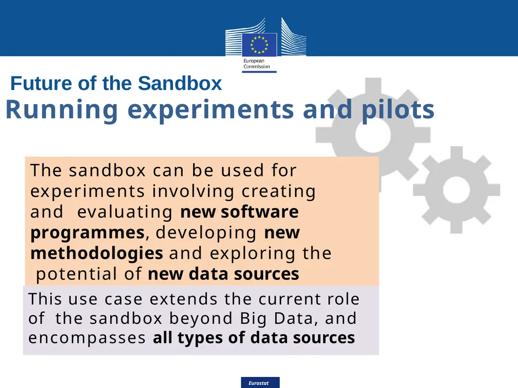Eurostat Big Data Eurostat Effective Processing - slide 41 of 46