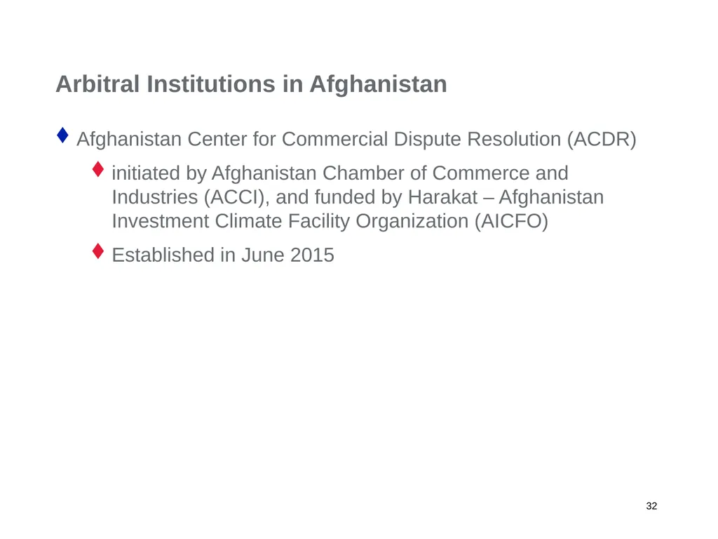 A Regional Commercial Arbitration Council: Is it - slide 32 of 43