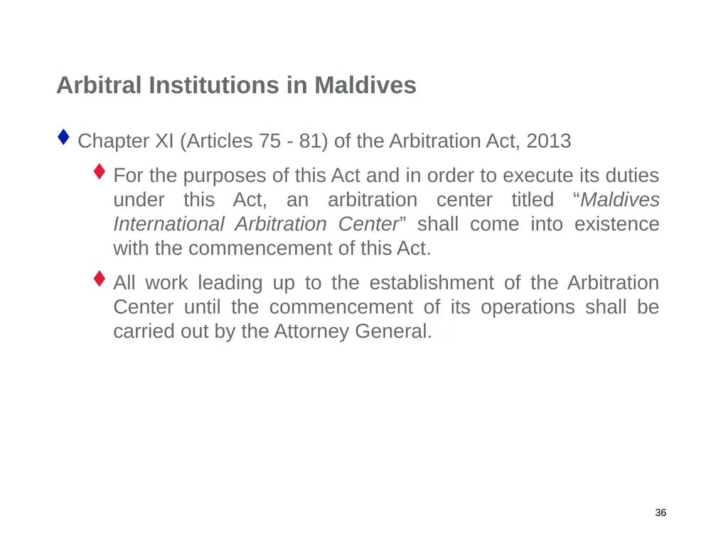 A Regional Commercial Arbitration Council: Is it - slide 36 of 43
