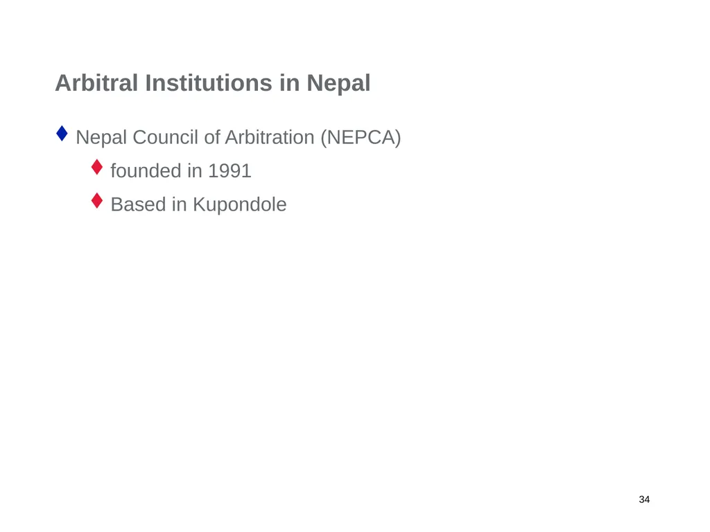 A Regional Commercial Arbitration Council: Is it - slide 34 of 43
