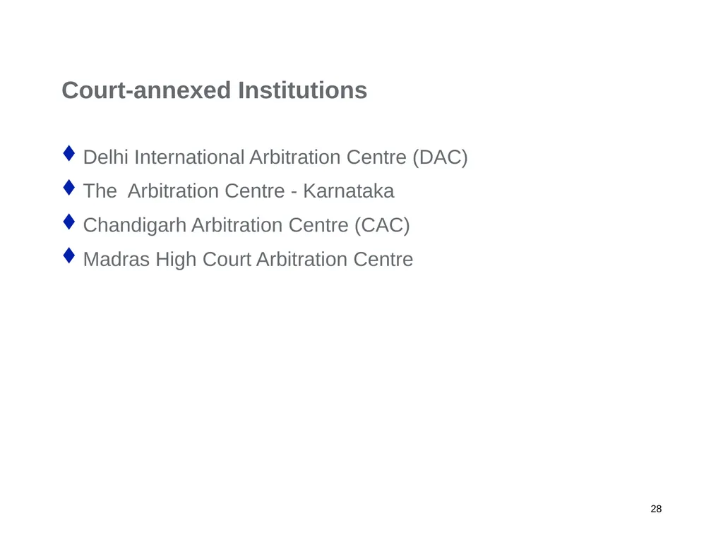A Regional Commercial Arbitration Council: Is it - slide 28 of 43