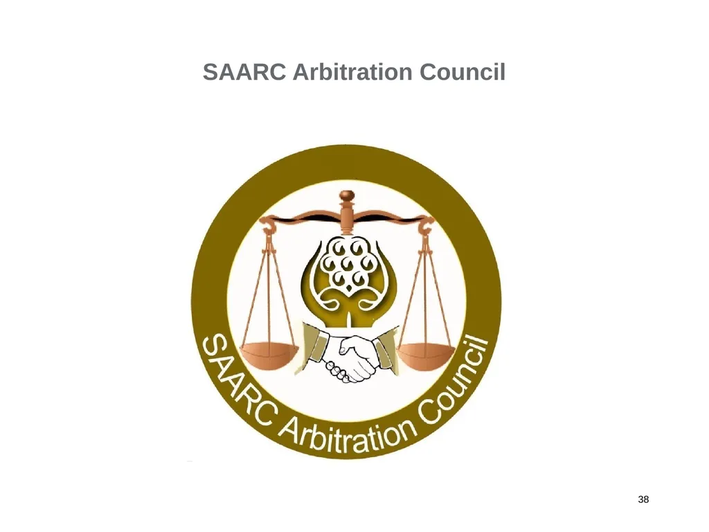 A Regional Commercial Arbitration Council: Is it - slide 38 of 43