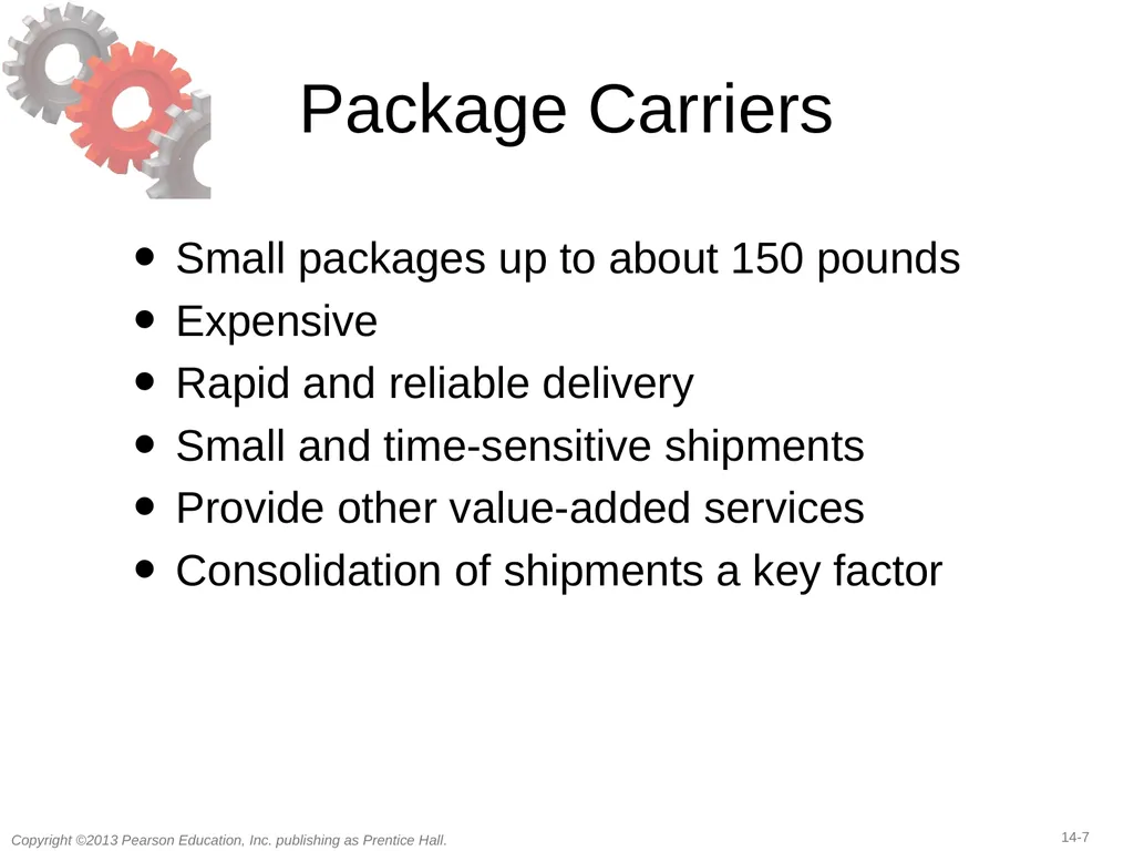 14 Transportation in a Supply Chain Learning - slide 7 of 49